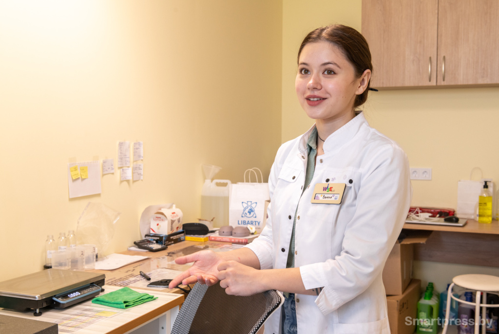 Химик-лаборант Валерия Талейко